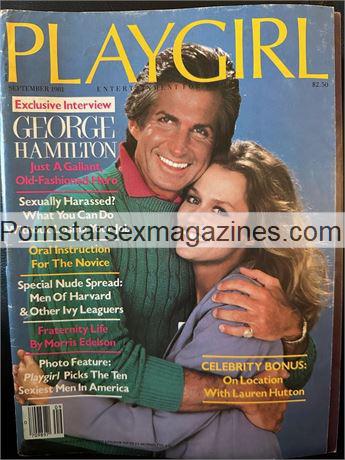 81 vintage XXX str8 porn Lauren Hutton & George Hamilton